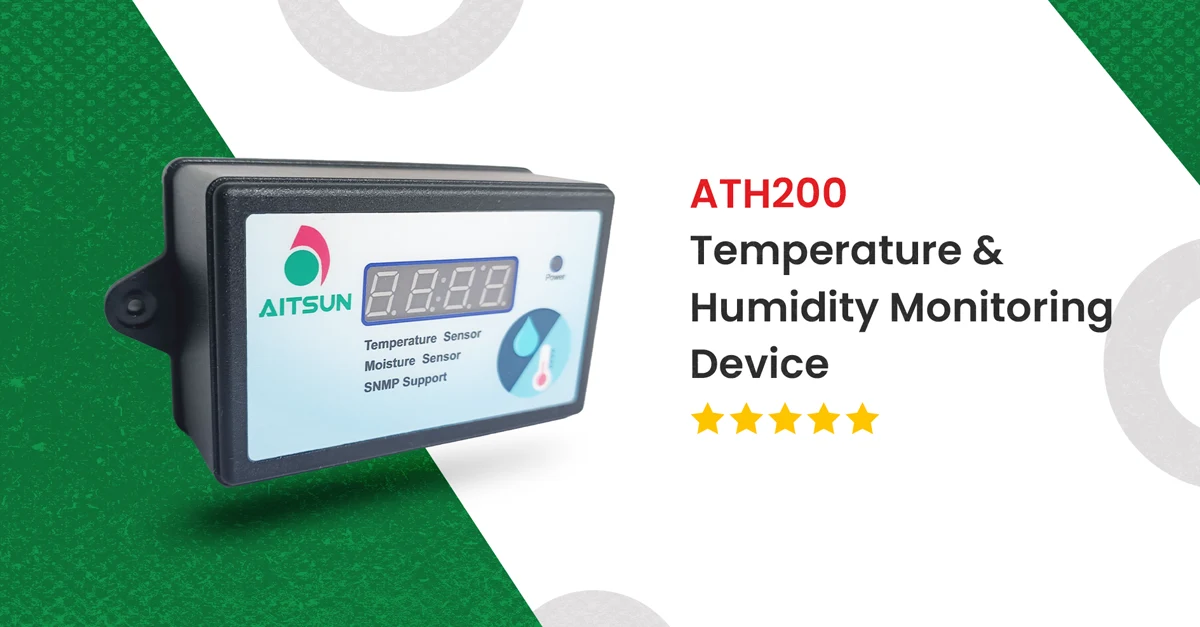 ATH-200 Temperature & Humidity Monitoring Device | Sama Al Bawadi